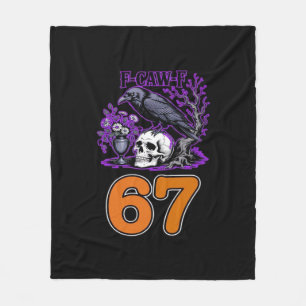 F-Caw-F Chicken Halloween Classic Funny Trendy Fleece Blanket