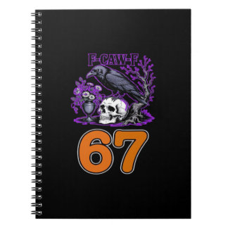 F-Caw-F Chicken Halloween Classic Funny Trendy Notebook