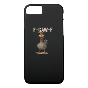 F-Caw-F Chicken Retro Classic Case-Mate iPhone Case