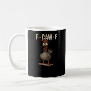 F-Caw-F Chicken Retro Classic Coffee Mug