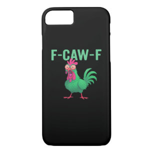 F-Caw-F Chicken Vintage Style Case-Mate iPhone Case