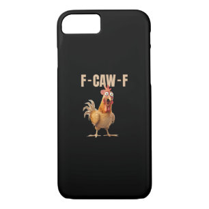 F-Caw-F Chicken Vintage Style Case-Mate iPhone Case
