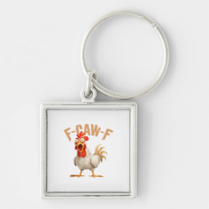 F-Caw-F Classic Aesthetic Style Keychain