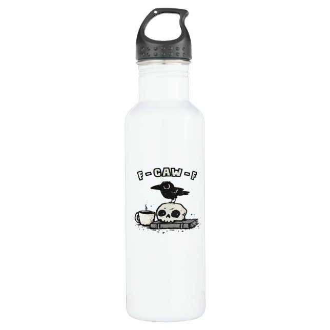 F-Caw-F Classic Cool Unique 710 Ml Water Bottle (Front)