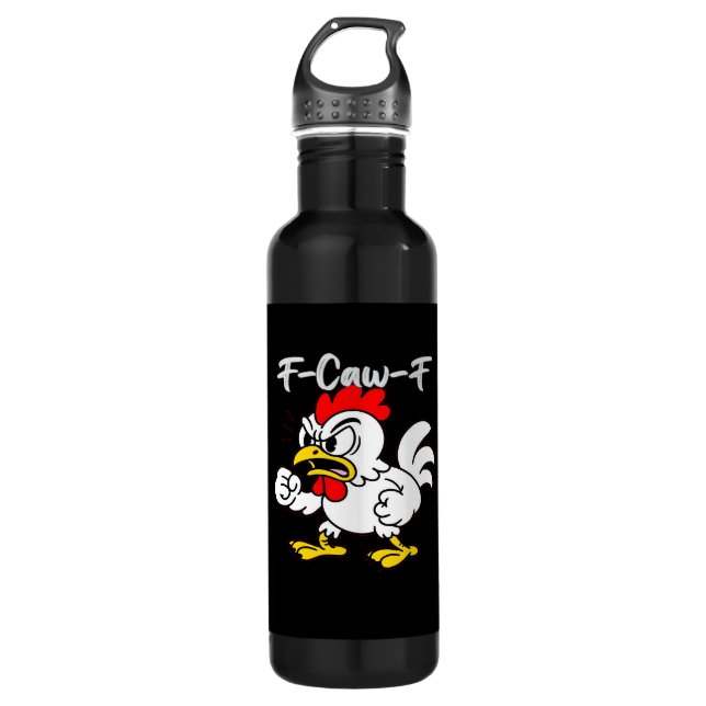 F-Caw-F Classic Creative Casual 710 Ml Water Bottle (Front)