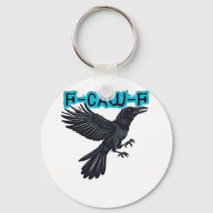 F-Caw-F Classic Creative Casual Keychain