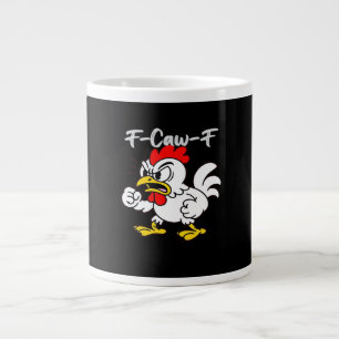 F-Caw-F Classic Creative Casual Large Coffee Mug