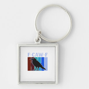 F-Caw-F Classic Creative Graphic Keychain