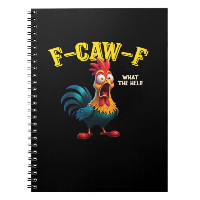 F Caw F Classic Design  Notebook (Front)