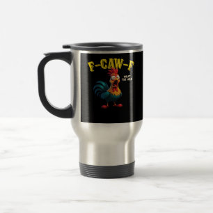 F Caw F Classic Design Travel Mug