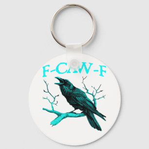 F-Caw-F Classic Funny Trendy Keychain
