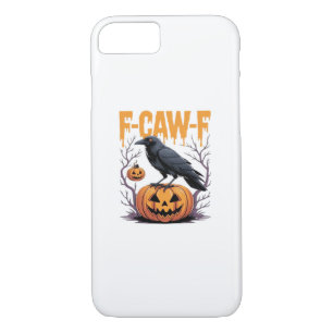 F-Caw-F Classic Halloween Raven Pumpkin Tee - Spoo Case-Mate iPhone Case