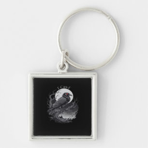 F-Caw-F Classic Minimal Clean Keychain