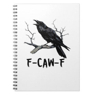 F-Caw-F Classic Minimal Clean Notebook