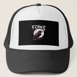 F-Caw-F Classic Minimal Clean Trucker Hat
