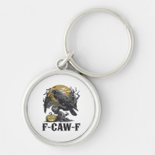 F-Caw-F Classic Minimal Design Keychain