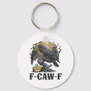 F-Caw-F Classic Minimal Design Keychain