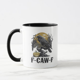 F-Caw-F Classic Minimal Design Mug