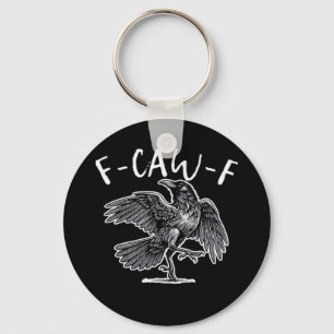 F-Caw-F Classic Retro Keychain