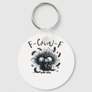 F-Caw-F Classic Retro Style Keychain