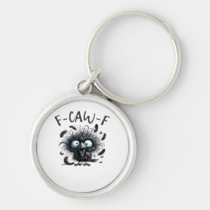 F-Caw-F Classic Retro Style Keychain