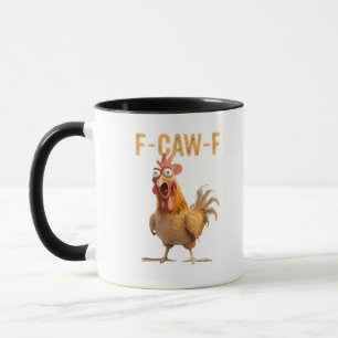 F-Caw-F Classic Retro Style Mug