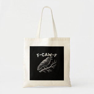 F-Caw-F Classic Retro Style Tote Bag