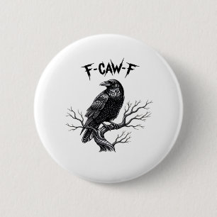 F-Caw-F Classic Trendy Style 2 Inch Round Button