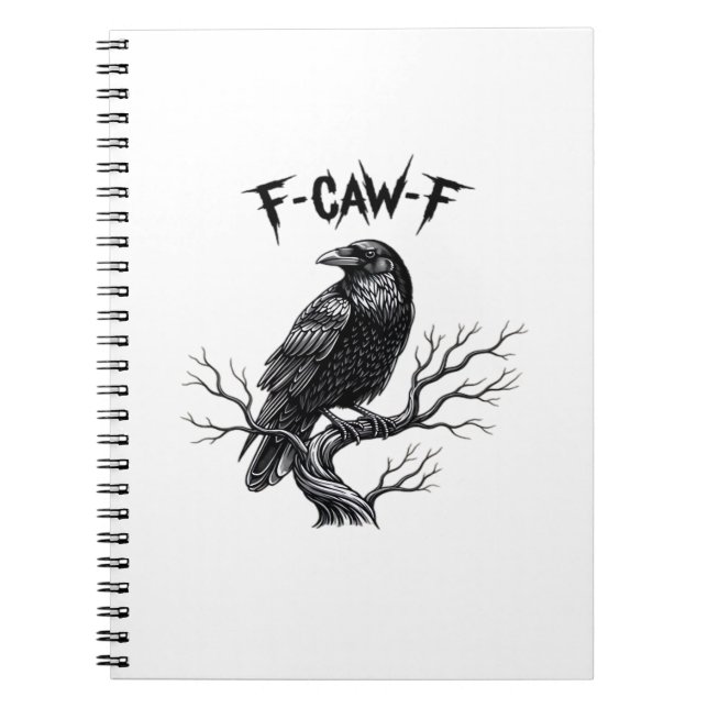 F-Caw-F Classic Trendy Style Notebook (Front)