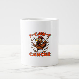 F-Caw-F Classic Vintage Cool Large Coffee Mug