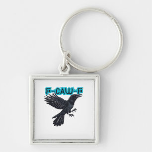 F Caw F Creative Casual Style Keychain