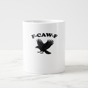 F-Caw-F Creative Style Large Coffee Mug