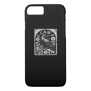 F-Caw-F Crow Aesthetic Casual Case-Mate iPhone Case