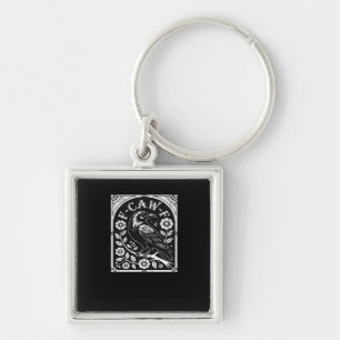 F-Caw-F Crow Aesthetic Casual Keychain