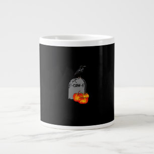 F-Caw-F Crow Classic Retro Cool Large Coffee Mug