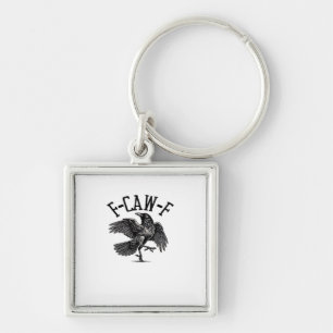 F Caw F Crow Creative Casual Keychain