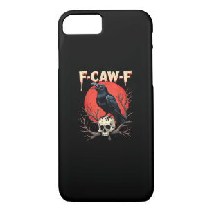 F-Caw-F Crow Funny Gothic Raven Humor Style Case-Mate iPhone Case