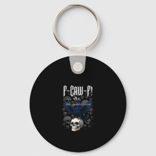F-Caw-F Crow Graphic Creative Casual Keychain
