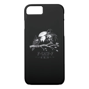 F-Caw-F Crow Halloween Witch F-Caw-F Case-Mate iPhone Case