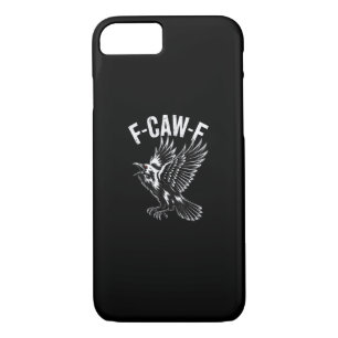 F-Caw-F Crow Retro Classic Case-Mate iPhone Case