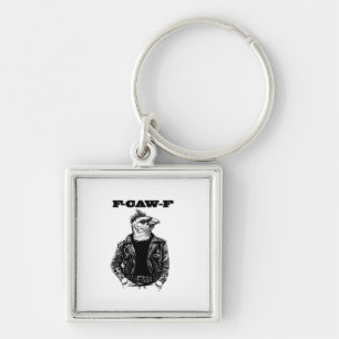 F-Caw-F Essential Aesthetic Design Keychain