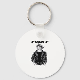 F-Caw-F Essential Aesthetic Design Keychain