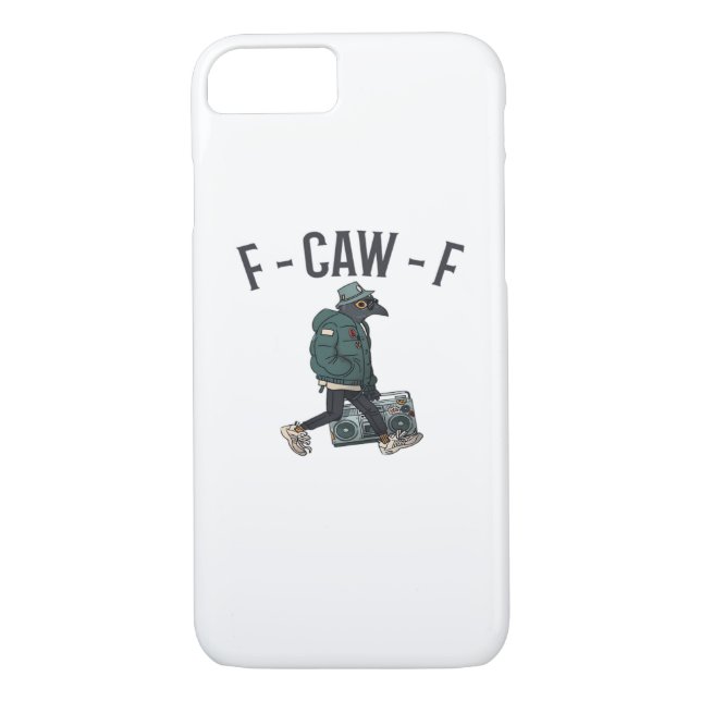 F-Caw-F Essential Basic Casual Case-Mate iPhone Case (Back)
