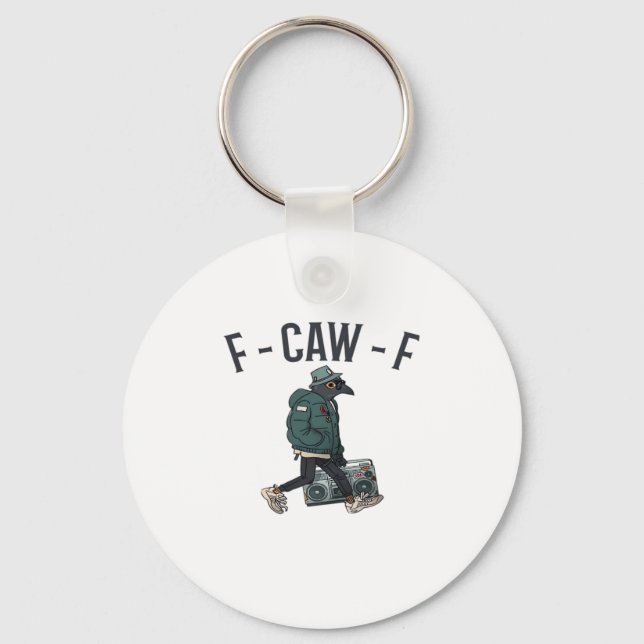 F-Caw-F Essential Basic Casual Keychain (Front)