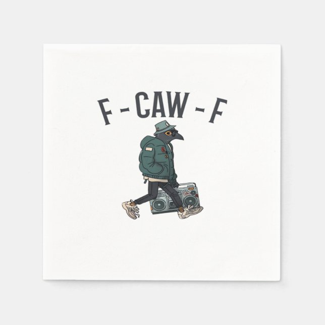 F-Caw-F Essential Basic Casual Napkin (Front)