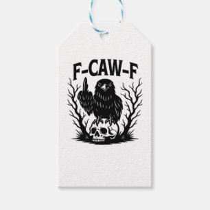 F Caw F Essential Cool Unique Style Gift Tags