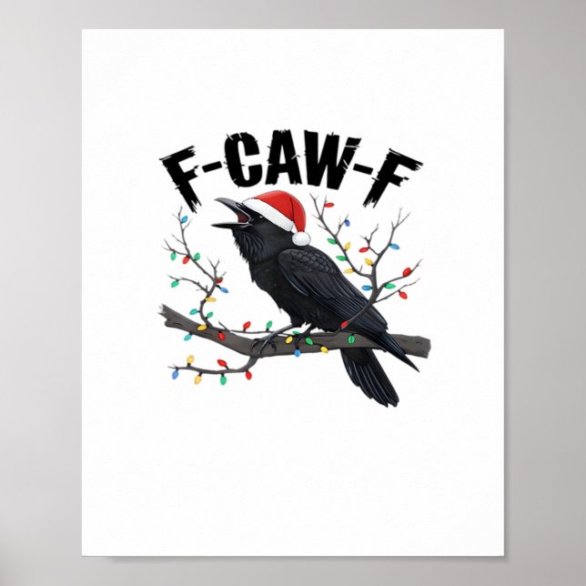 F-Caw-F Essential Creative Casual Poster (Front)