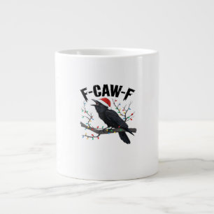 F Caw F Essential Creative Casual Style Large Coffee Mug