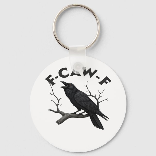 F-Caw-F Essential Creative Style Keychain (Front)