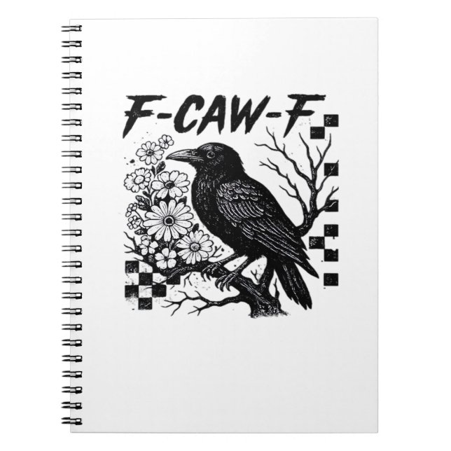 F-Caw-F Essential Funny Trendy Notebook (Front)